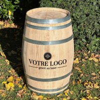 FASS MIT IHREM LOGO - Personalisiertes geschliffenes 225L...