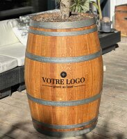 FASS MIT IHREM LOGO - Personalisiertes geschliffenes 225L...