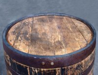 Tonneau à whisky en chêne avec votre Logo (4 fois) - poncé et huilé