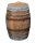 Barrique de vin en bois de chêne 225 Litres recupérateur - rustique