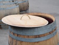 Barrique de vin en bois de chêne 225 Litres recupérateur - rustique