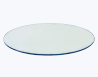 Glasplatte  für Weinfass - Tischplatte Durchmesser: 90 cm