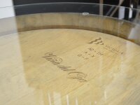 Glasplatte  für Weinfass - Tischplatte Durchmesser: 70 cm