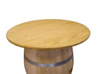 Plateau de table avec laqué - couleur de chêne