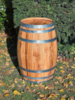 Holzfass geölt als Stehtisch - 100 oder 150 Liter - geschlossen Volumen: 100 LIter