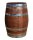 Holzfass Kastanie palisander - 100 oder 150 Liter - geschlossen Volumen: 100 LIter