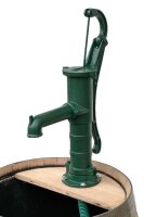 Barrique de vin en bois de chêne avec pompe à main