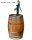 Barrique de vin en bois de chêne avec pompe à main