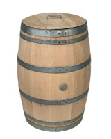 Tonneau de vin en bois de chêne 225 Litres recupérateur - poncé