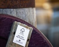 Barrique de vin en bois de chêne 225 Litres comme citerne - huilé