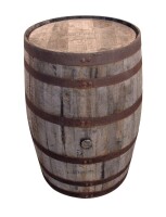 190 Liter Original schottisches Whiskyfass, Eichenfass, Holzbehandlung: natur