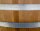 Demi tonneau de vin en bois de chêne - grand - 250l - D 92cm - restauré