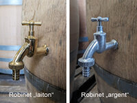 Barrique de vin en bois de chêne grand comme citerne - 500 litres